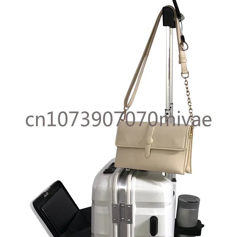Multifunctional Universal Wheel Luggage Phone Holder Suitcase with Front Double Open Cup Carry on Bags