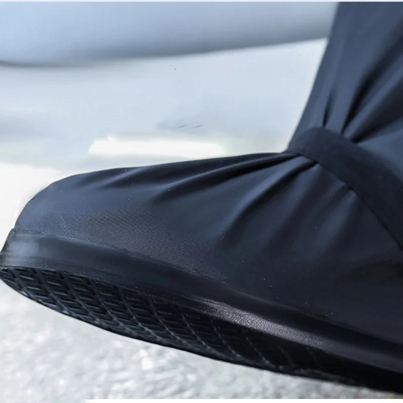 Waterproof Rain Shoes Cover Reusable Non-Slip Cycling Hiking Boot Covers Pants Shoes Protectors Rain Snow Wet Sand Boots Cover