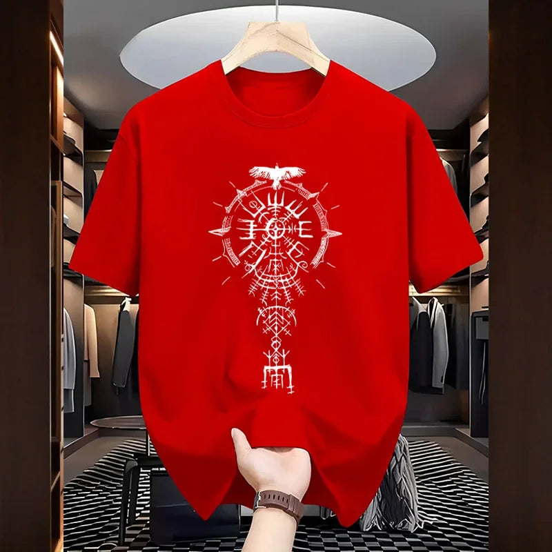 2025 New Trend Men's T-shirt Spring Summer Daily Casual Fashion Tees Male Home Outdoor Comfort Cool Top Vintage