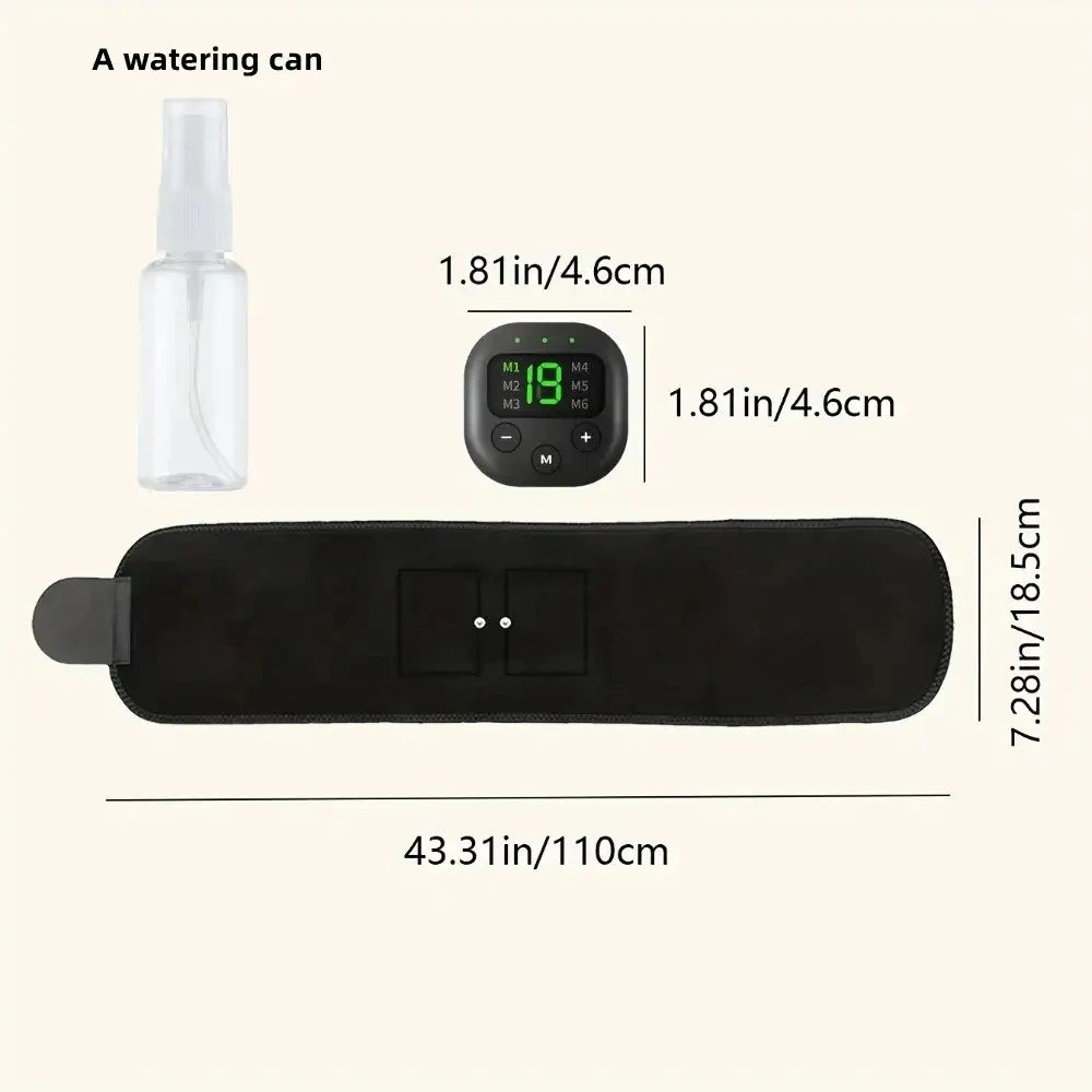 Waist Massager USB Charging Electric Arm Hip Leg Trainer Weight Loss Shaping Fitness Massager Equipment Portable Shaper Belt