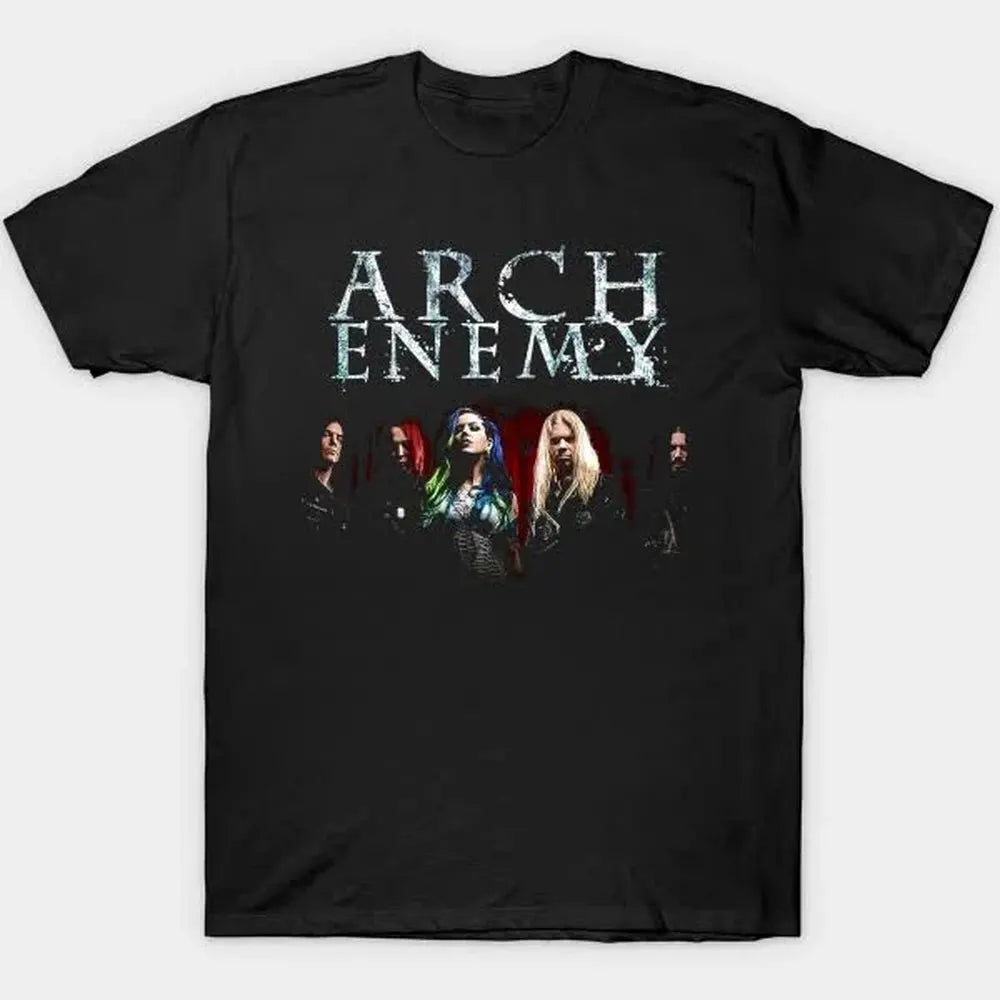 music t-shirts-Arch Enemy-Amazing Tees women man clothes Streetwear Hip Hop 2025new Oversized unisex