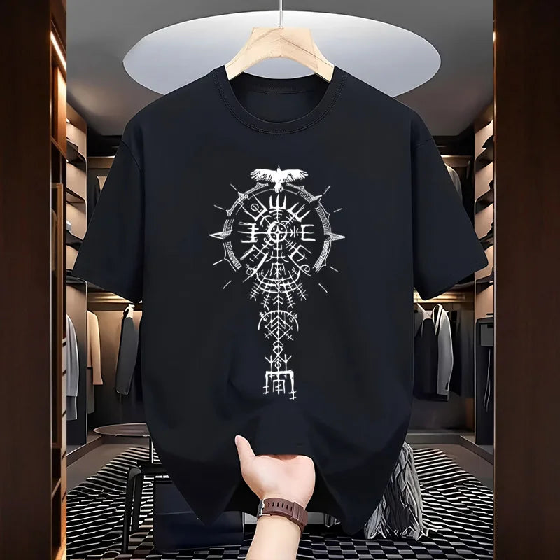 2025 New Trend Men's T-shirt Spring Summer Daily Casual Fashion Tees Male Home Outdoor Comfort Cool Top Vintage