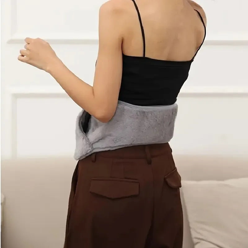 Electric Heating Abdomen Belt Adjustable Waist Heated Therapy for Menstrual Cramp Lumbar Relax Relief Uterus Hand Warmer Winter
