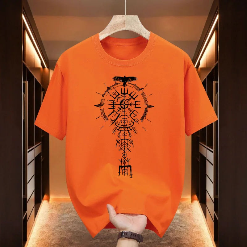 2025 New Trend Men's T-shirt Spring Summer Daily Casual Fashion Tees Male Home Outdoor Comfort Cool Top Vintage