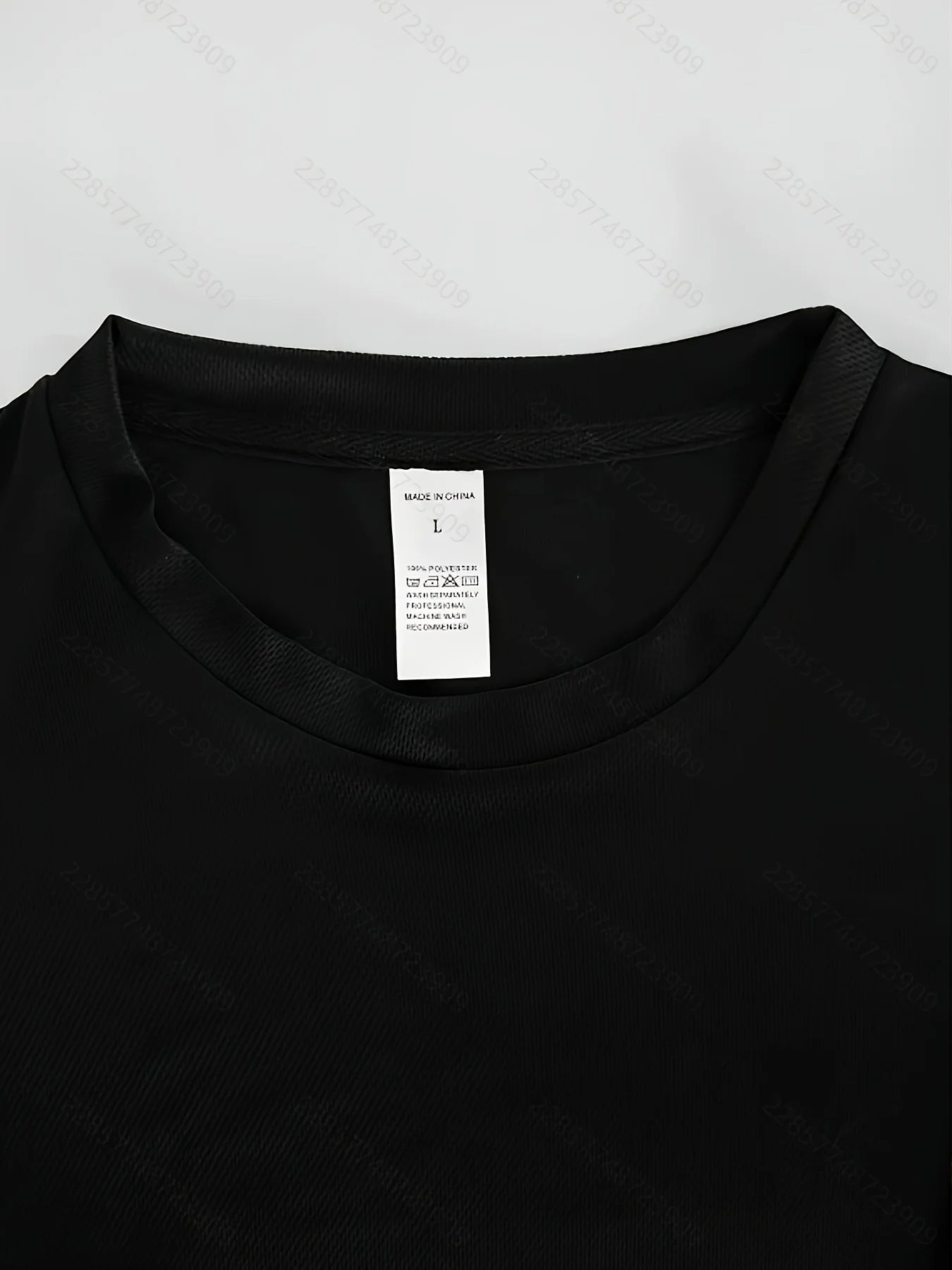 Men's Trend T-shirt Letter Printing Slim Fit Round Neck Youth Male Tees 2025 Summer Fashion Causal Versatile Blue Tops Clothing