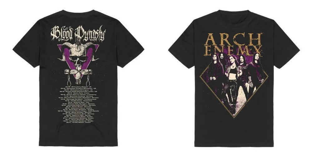 music t-shirts-Arch Enemy-Amazing Tees women man clothes Streetwear Hip Hop 2025new Oversized unisex