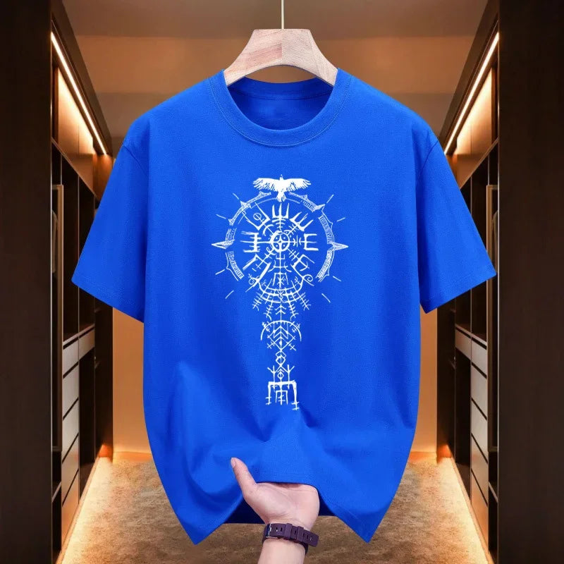 2025 New Trend Men's T-shirt Spring Summer Daily Casual Fashion Tees Male Home Outdoor Comfort Cool Top Vintage