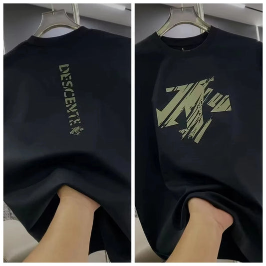 High QualityThe Trend of Summer T-shirts with Round Neck and Short Sleeve Print for Men and Women in Summer Street T-shirt