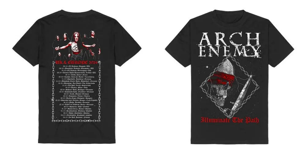 music t-shirts-Arch Enemy-Amazing Tees women man clothes Streetwear Hip Hop 2025new Oversized unisex