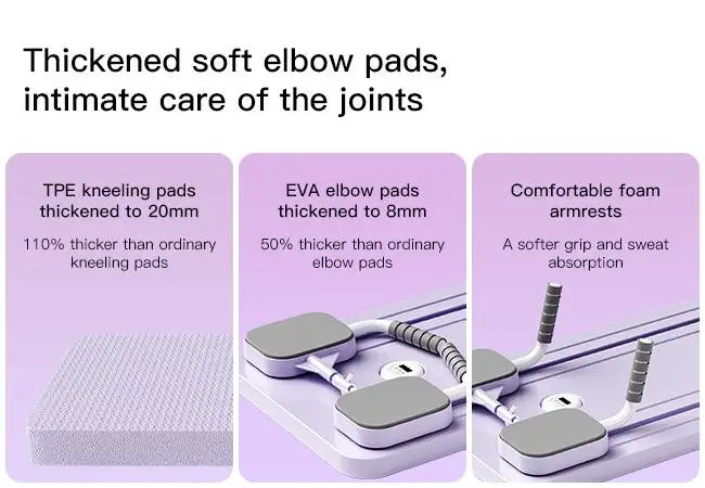 Ab Exercise Board, Home Pilates Reformer for Abdominal and Core Strength Training