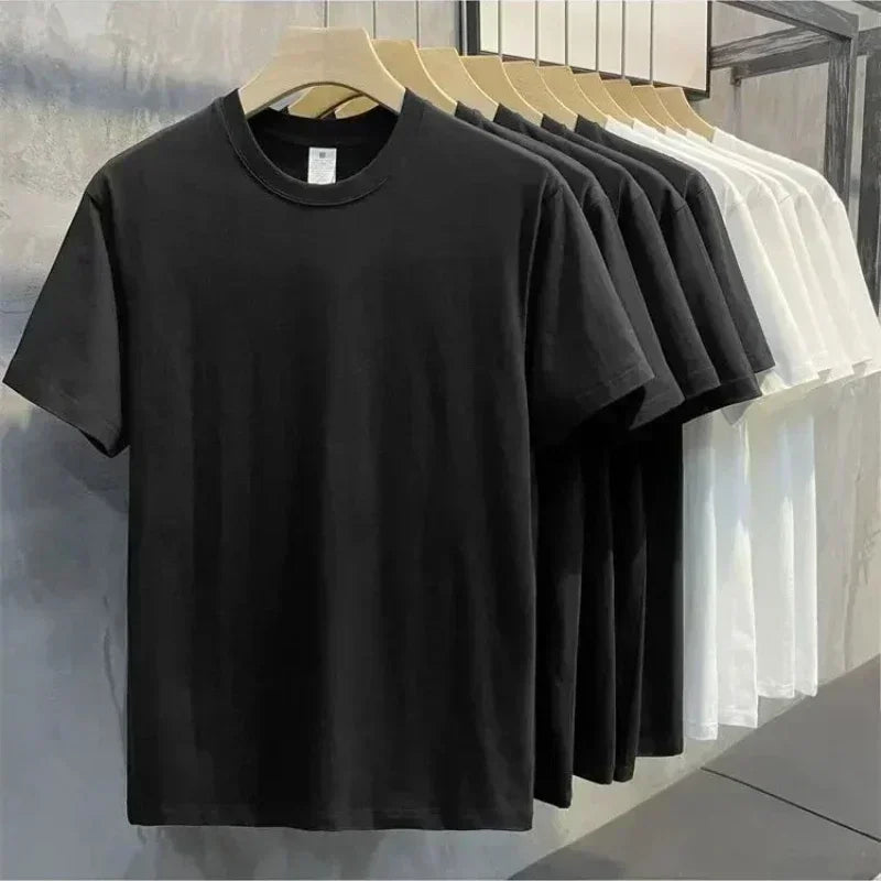 2025 NEW  Summer Trend New Fashion Brand Printed Men's and Women's Loose Top Short Sleeve Round Neck Half Sleeve T-shirt
