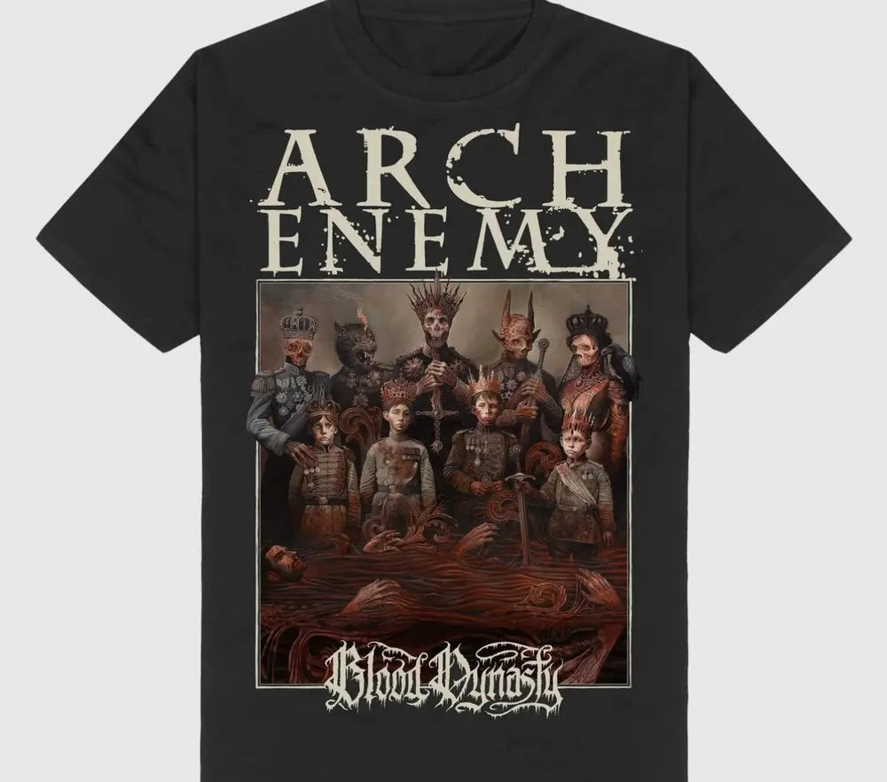 music t-shirts-Arch Enemy-Amazing Tees women man clothes Streetwear Hip Hop 2025new Oversized unisex