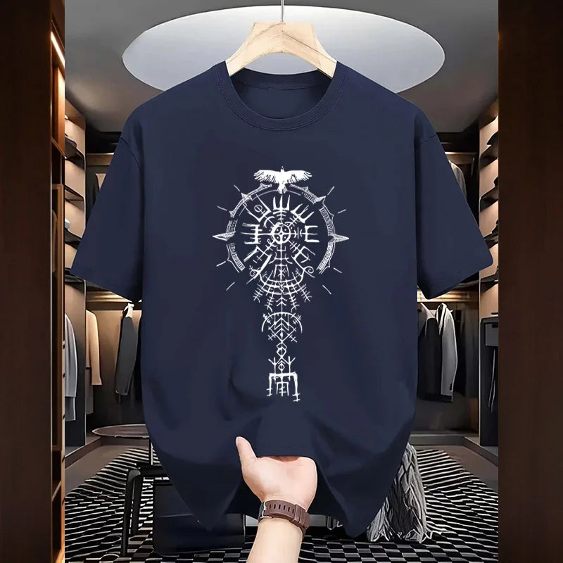 2025 New Trend Men's T-shirt Spring Summer Daily Casual Fashion Tees Male Home Outdoor Comfort Cool Top Vintage