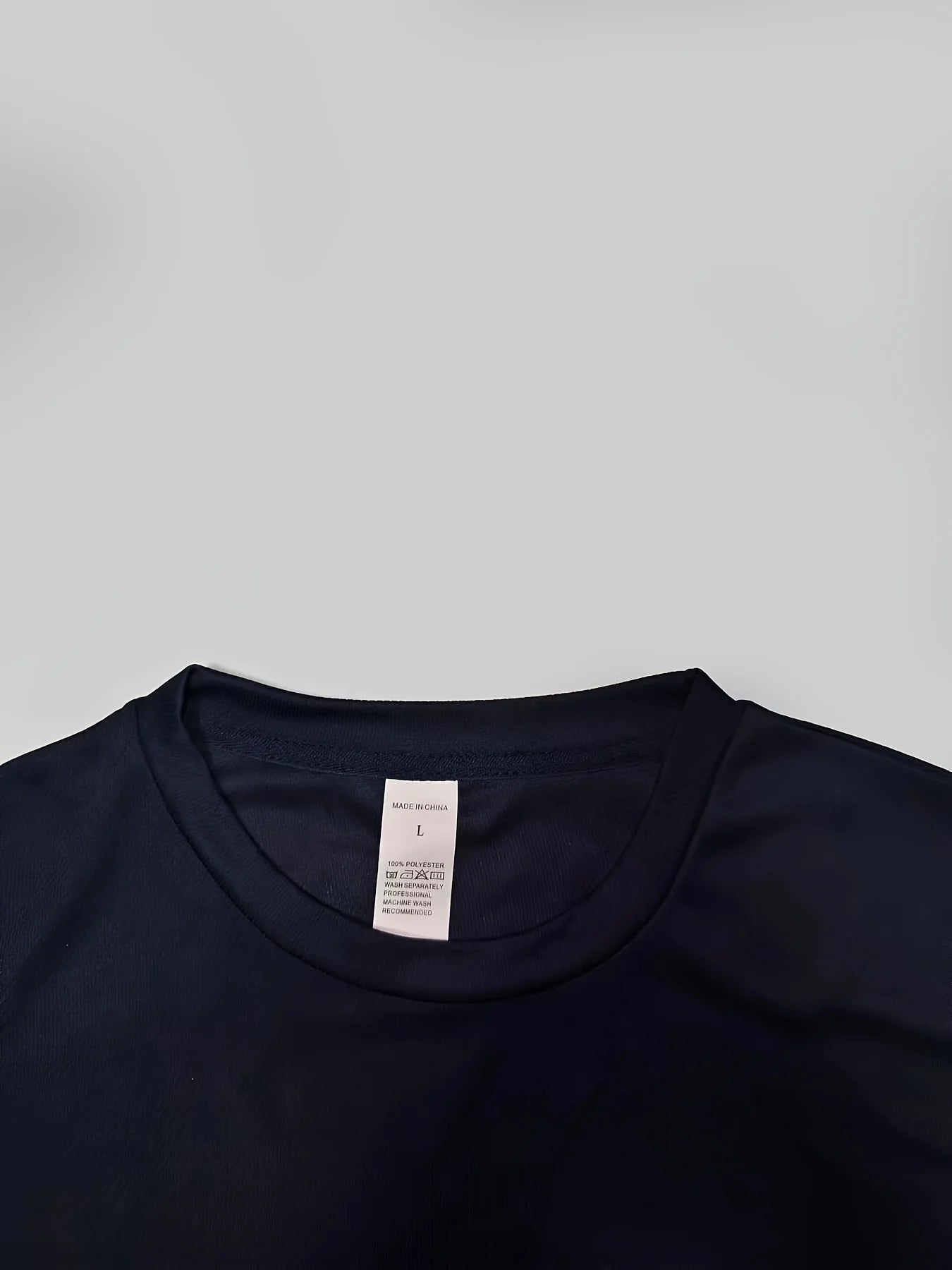 Men's Trend T-shirt Letter Printing Slim Fit Round Neck Youth Male Tees 2025 Summer Fashion Causal Versatile Blue Tops Clothing