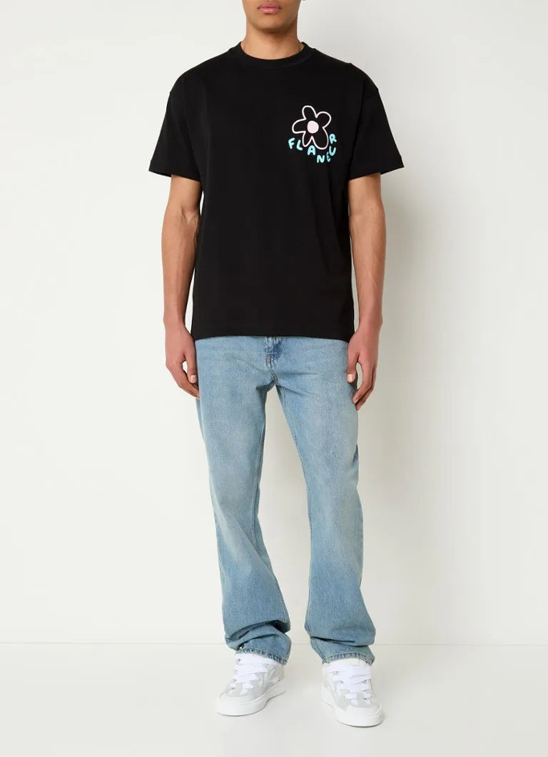 Summer Trend Brand New Fashion T-shirt Sports Leisure Loose T-shirt Cotton Printing Short Sleeve Fashion Streetwear Unisex