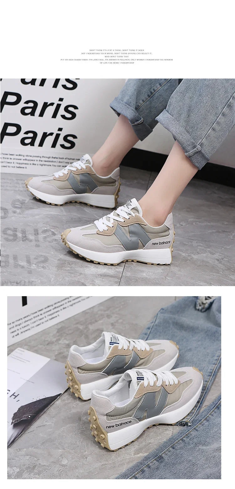 New Style Zugu Women's ShoesinsPopular Thick-Soled Dad Sneakers2025Summer Breathable Season Comfortable Sneaker