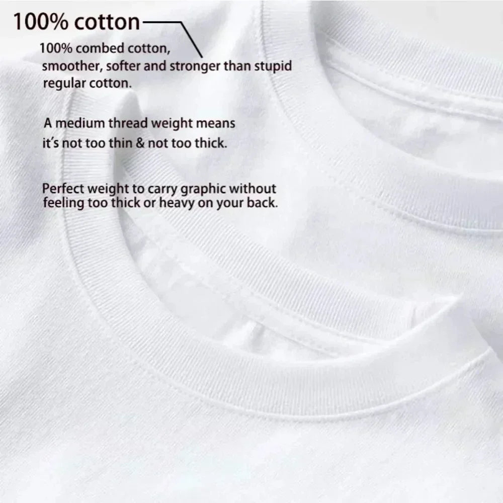 Summer Trend Brand New Fashion T-shirt Sports Leisure Loose T-shirt Cotton Printing Short Sleeve Fashion Streetwear Unisex