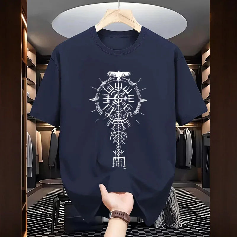 2025 New Trend Men's T-shirt Spring Summer Daily Casual Fashion Tees Male Home Outdoor Comfort Cool Top Vintage