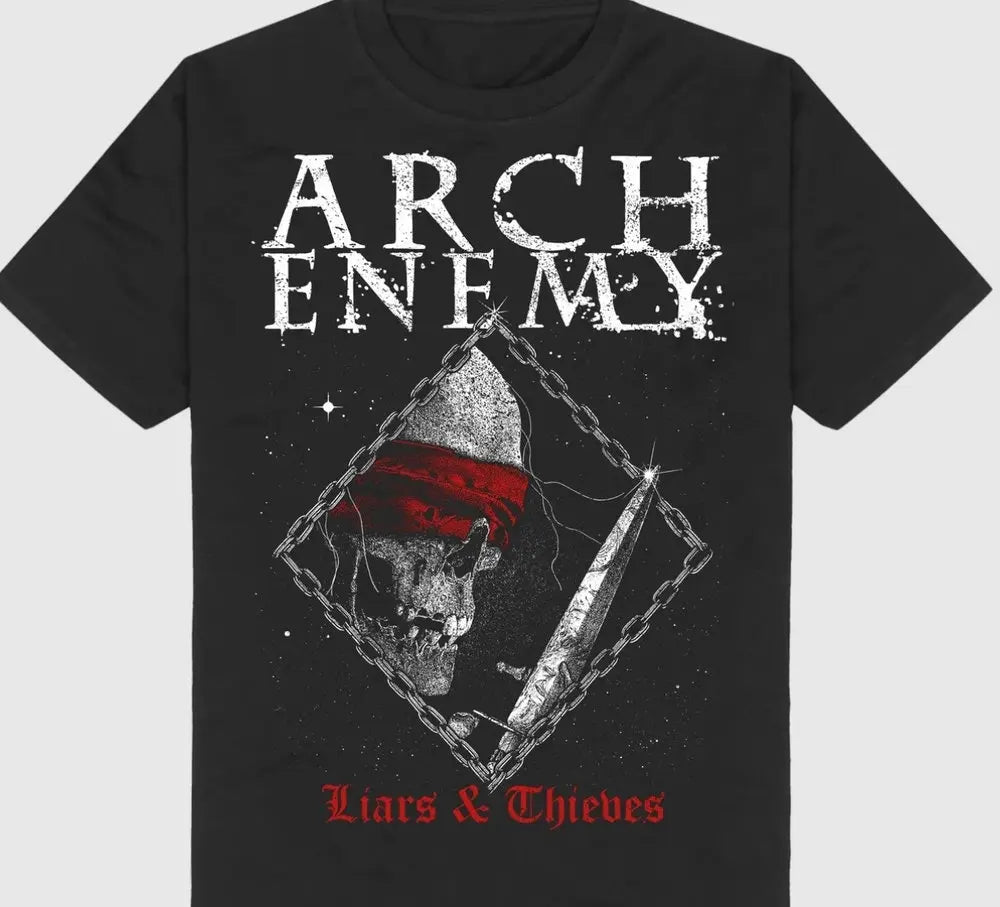 music t-shirts-Arch Enemy-Amazing Tees women man clothes Streetwear Hip Hop 2025new Oversized unisex