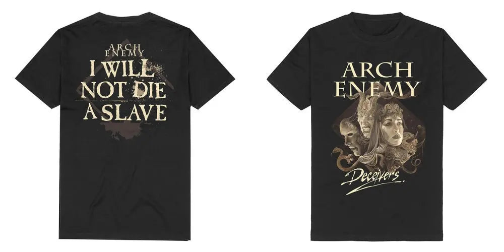 music t-shirts-Arch Enemy-Amazing Tees women man clothes Streetwear Hip Hop 2025new Oversized unisex