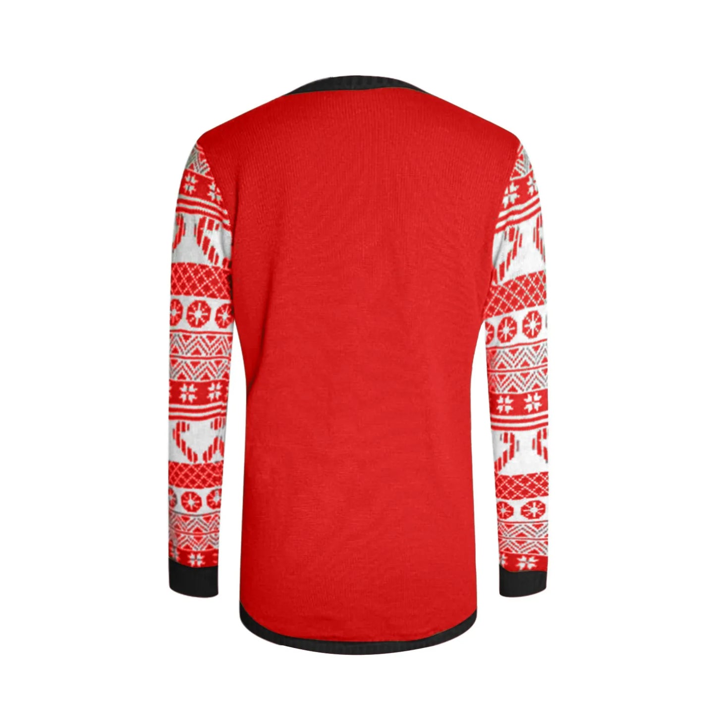Sweater Women Christmas 2025 Ugly Sweater New Cartoon Cat Print O-Neck Autumn Winter Thick Loose Knitwears Tops Xmas Pullover