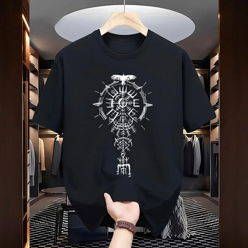 2025 New Trend Men's T-shirt Spring Summer Daily Casual Fashion Tees Male Home Outdoor Comfort Cool Top Vintage