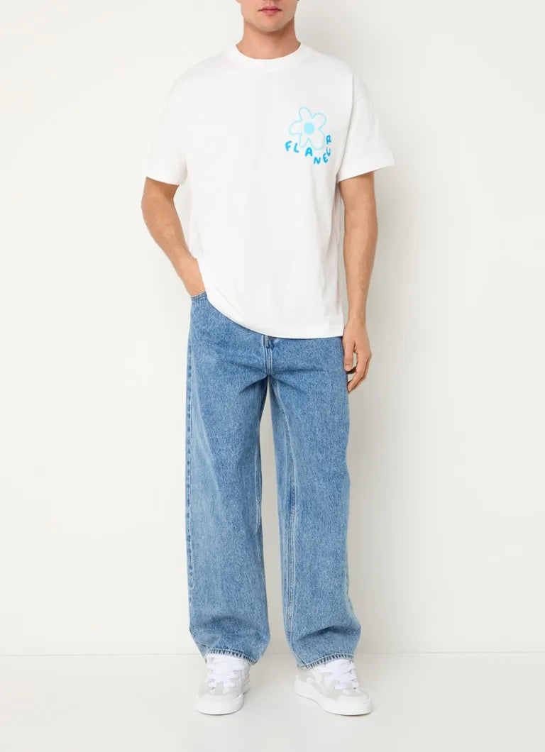 Summer Trend Brand New Fashion T-shirt Sports Leisure Loose T-shirt Cotton Printing Short Sleeve Fashion Streetwear Unisex