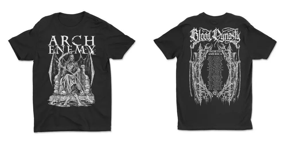 music t-shirts-Arch Enemy-Amazing Tees women man clothes Streetwear Hip Hop 2025new Oversized unisex