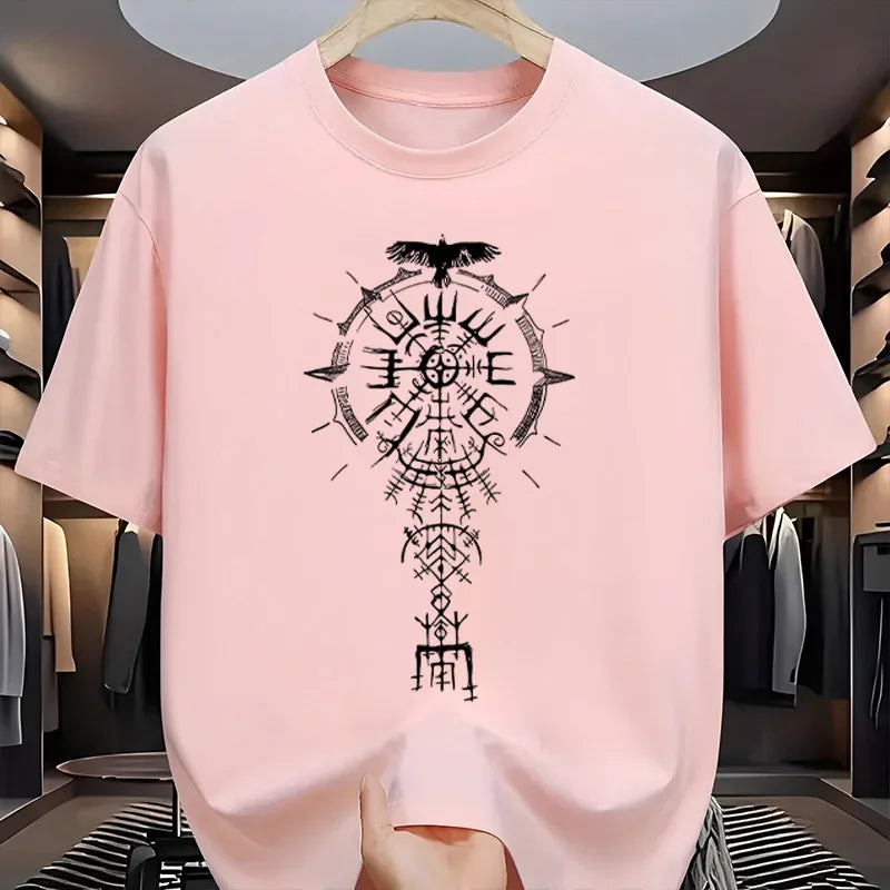 2025 New Trend Men's T-shirt Spring Summer Daily Casual Fashion Tees Male Home Outdoor Comfort Cool Top Vintage