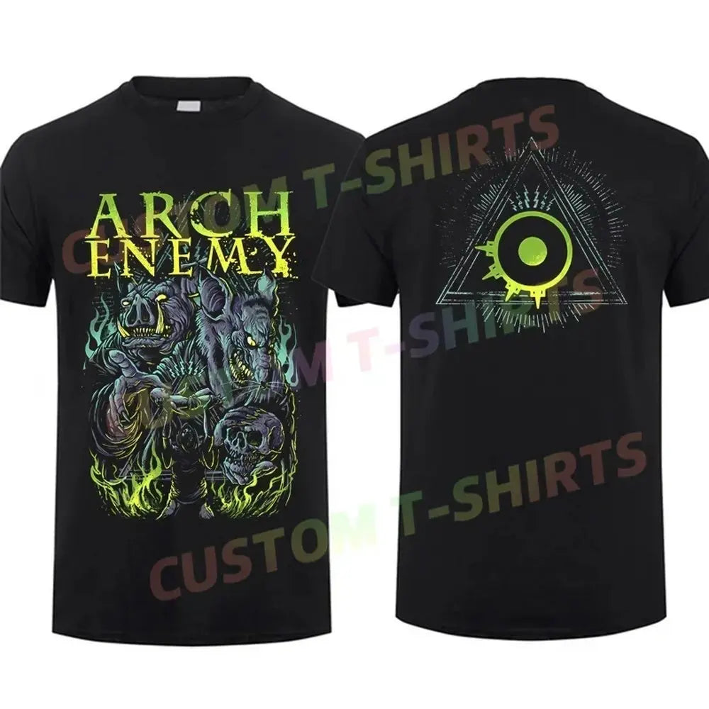 music t-shirts-Arch Enemy-Amazing Tees women man clothes Streetwear Hip Hop 2025new Oversized unisex