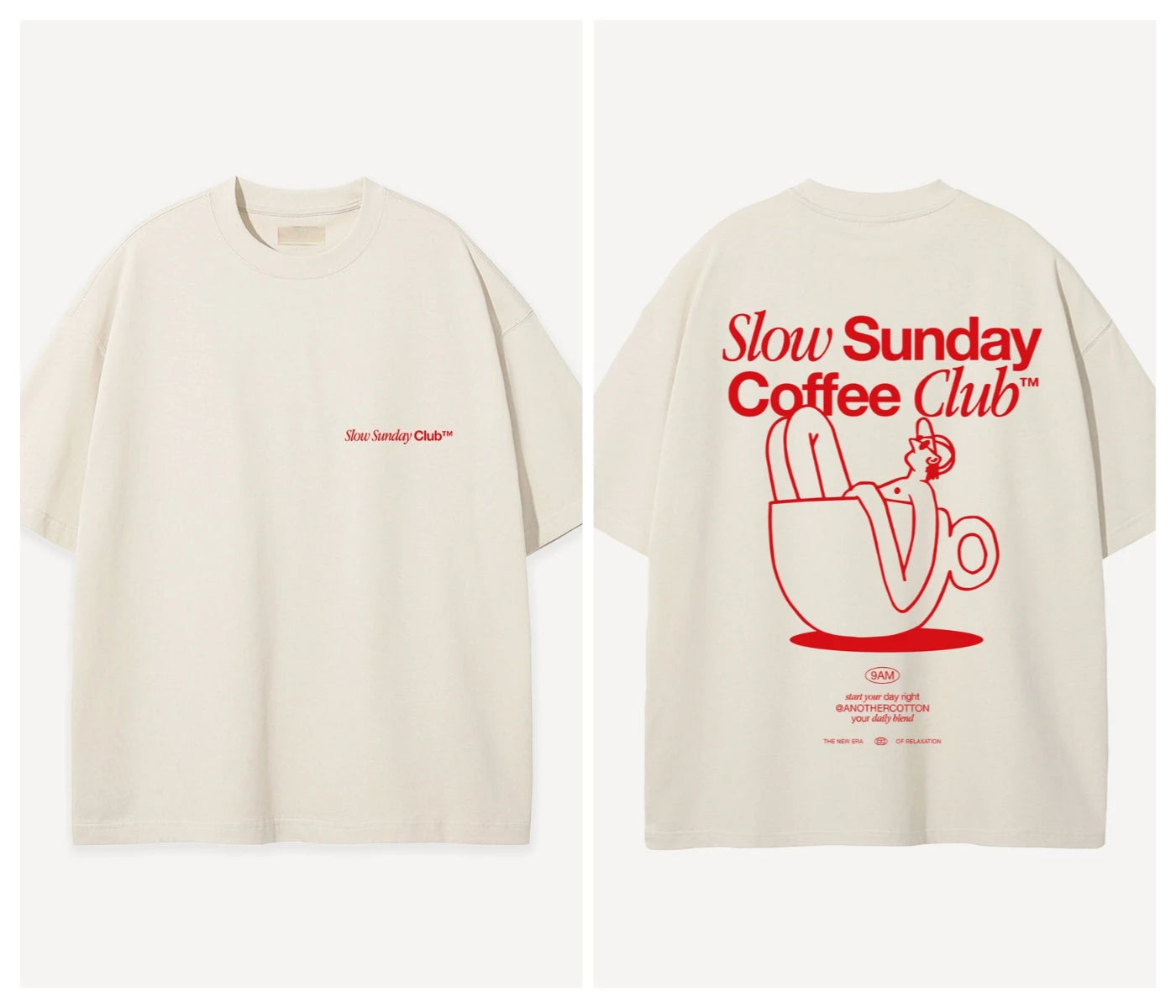 German Fashion Brand Women T-shirts Another Brand Top Trendy Street Oversized T-shirts Casual Cotton High End Tee Summer Clothes