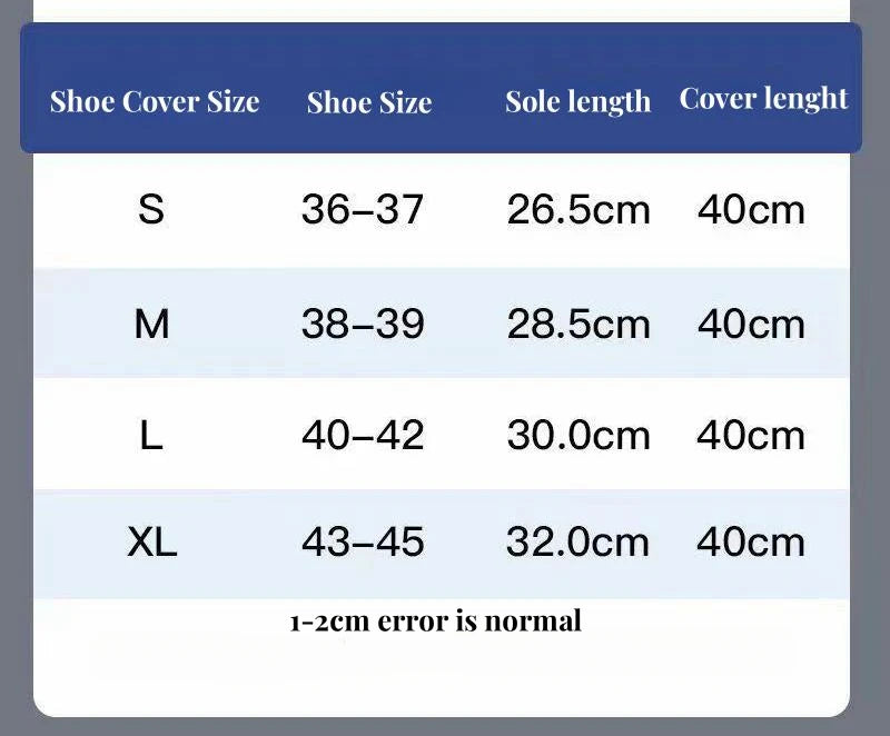 Rain Boot Shoe Cover Black Waterproof with Reflector High Top Clear Shoes Dust Covers for Motorcycle Bike Rain Cover Men Women